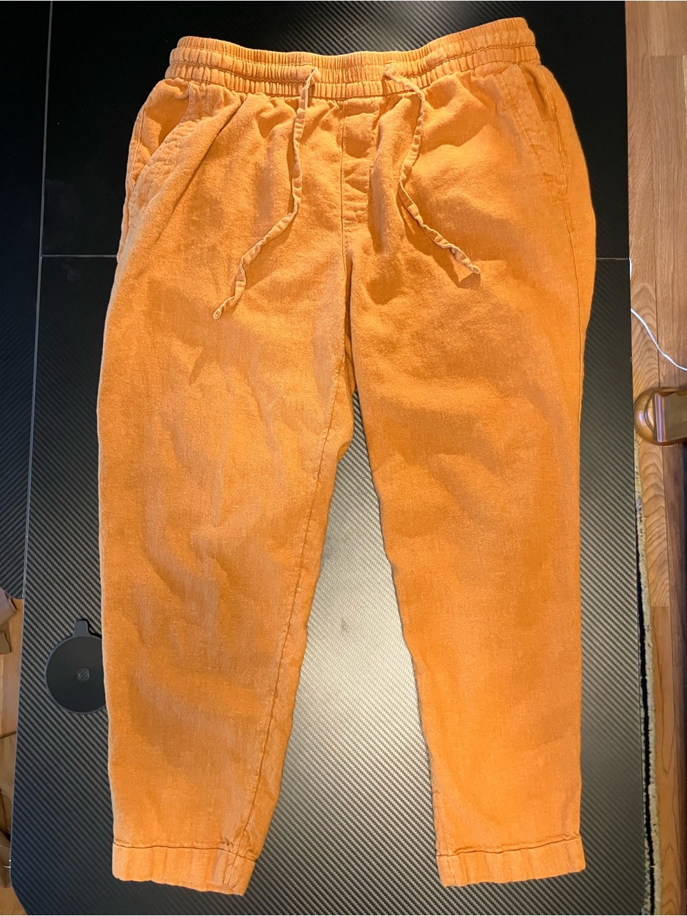 Old Navy Terra cotta  Women’s Linen Blend Joggers
